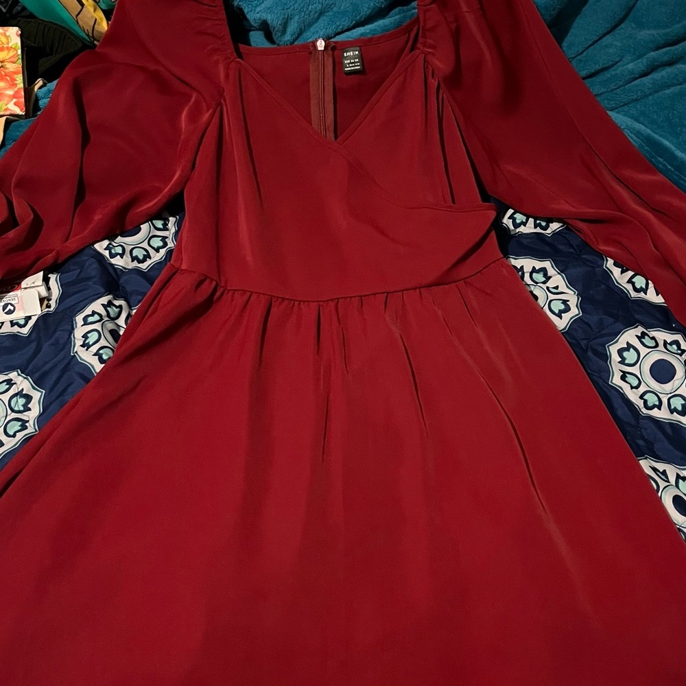 This dress was bought for Christmas Eve but have never wore it